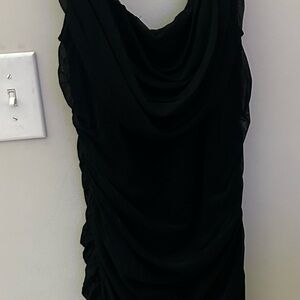 Elegant Black Mini Dress